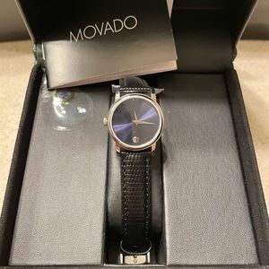 Movado women watch, never worn still in box with tag